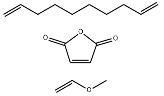  Poly (methyl vinyl ether-ALT-maleic anhydride) /1,9-decadiene-maleic anhydride-methyl vinyl ether copolymer